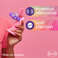 Blush Novelties Play With Me Bull Vibrating C-Ring Cock Ring - Purple