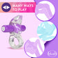 Blush Novelties Play With Me Bull Vibrating C-Ring Cock Ring - Purple