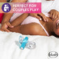 Blush Novelties Play With Me Bull Vibrating C-Ring Cock Ring - Blue