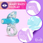 Blush Novelties Play With Me Bull Vibrating C-Ring Cock Ring - Blue