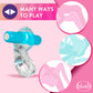 Blush Novelties Play With Me Delight Vibrating C-Ring Cock Ring - Blue