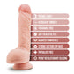 Dr. Skin Silicone Dr. Mason - Flesh 9" / 22.9cm Dong Dildo