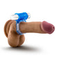 Blush Novelties | Stay Hard 10-Function Blue Vibrating Bull Ring