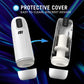 Blush Novelties | M For Men Robo-Bator - White USB Rechargeable Vibrating Stroking Auto Stroker