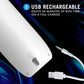Blush Novelties | M For Men Robo-Bator - White USB Rechargeable Vibrating Stroking Auto Stroker