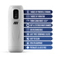 Blush Novelties | M For Men Robo-Bator - White USB Rechargeable Vibrating Stroking Auto Stroker