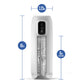 Blush Novelties | M For Men Robo-Bator - White USB Rechargeable Vibrating Stroking Auto Stroker