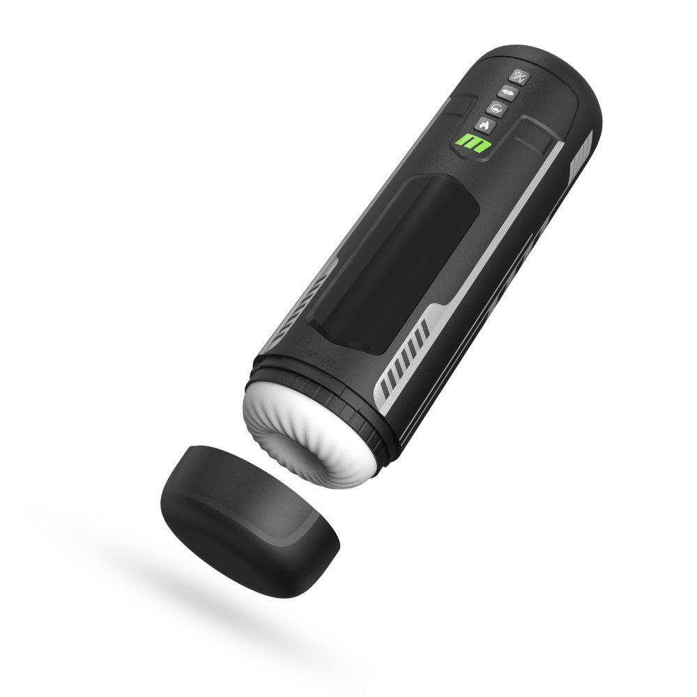 Blush Novelties | M For Men - Master Blaster - USB Rechargeable Vibrating & Sucking Auto Stroker