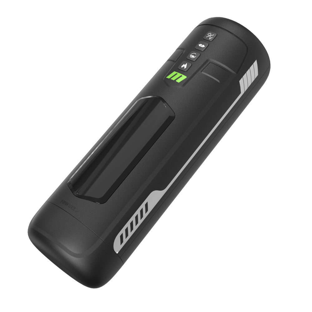 Blush Novelties | M For Men - Master Blaster - USB Rechargeable Vibrating & Sucking Auto Stroker