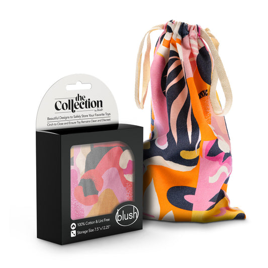 Blush Novelties | The Collection Burst Cotton Sex Toy Storage Bag