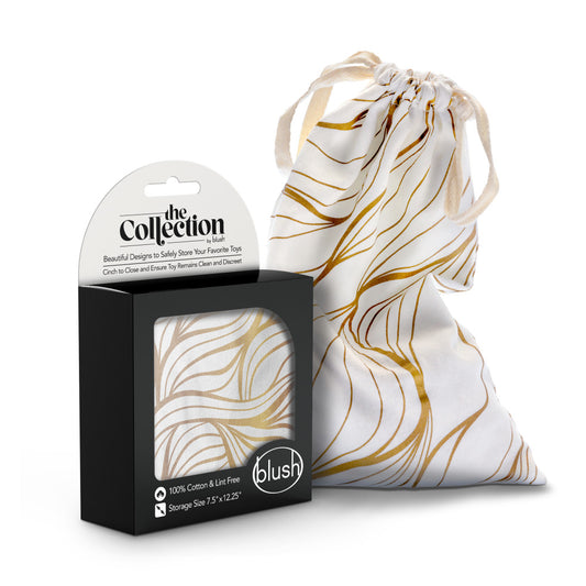 Blush Novelties | The Collection Embrace Cotton Sex Toy Storage Bag