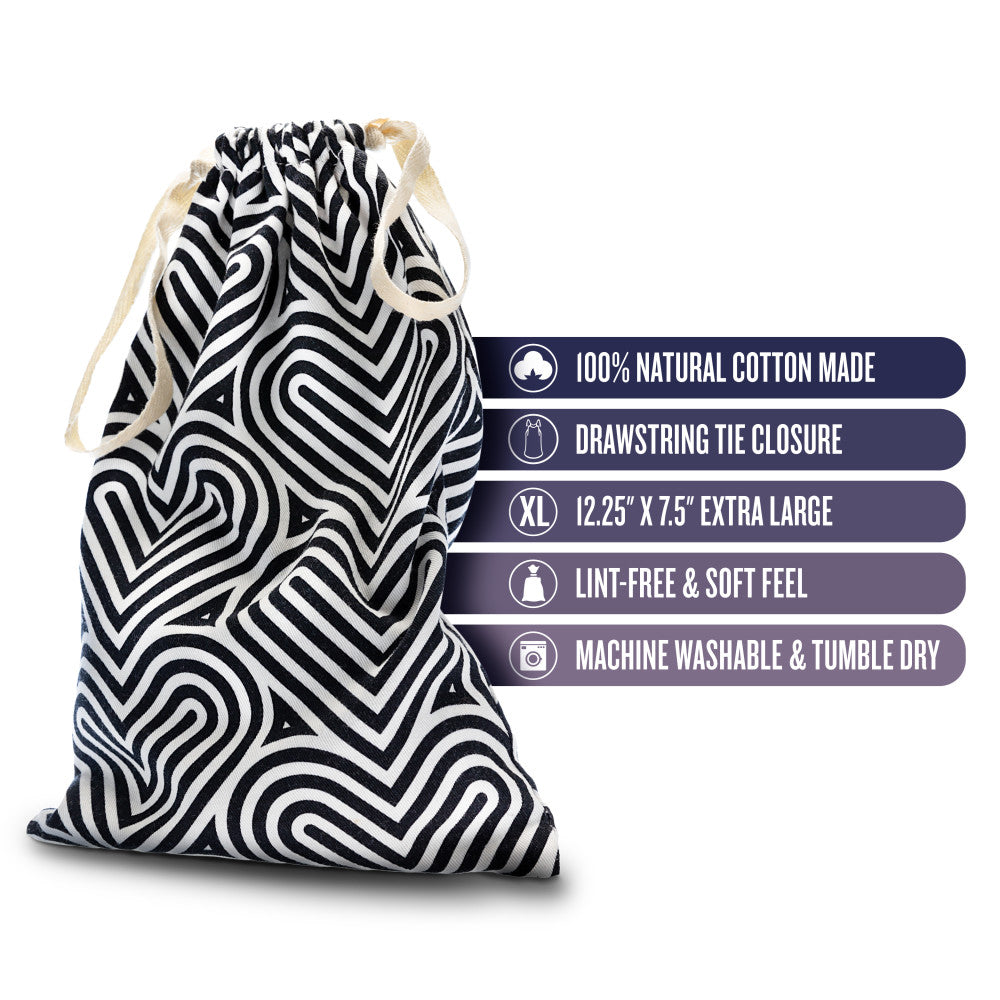 Blush Novelties | The Collection Bomba Cotton Sex Toy Storage Bag