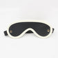 Love In Leather Black & Glow in the Dark Blindfold BLI068