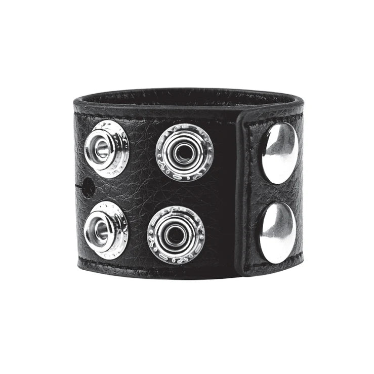 Electric EEL | Blue Line 1.5" Cock Ring With Ball Strap