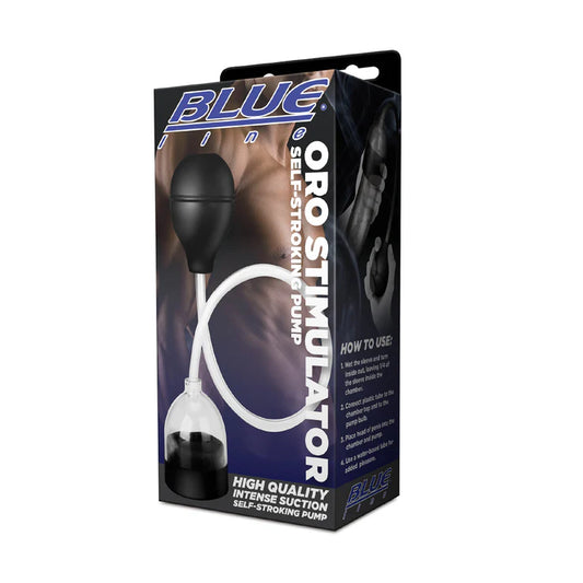 Electric EEL | Blue Line Oro Stimulator Self-Stroking Pump