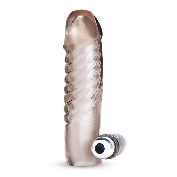 Electric EEL | Blue Line 5.25" Vibrating Penis Enhancing Sleeve Extension