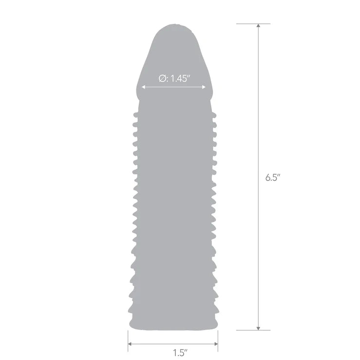 Electric EEL | Blue Line 6.5" Triple Sensation Penis Enhancing Sleeve Extension