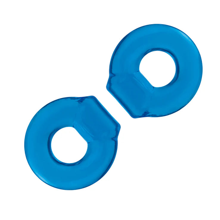 Electric EEL | Blue Line 2-Pack Ultra-Stretch Stamina Endurance Ring