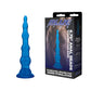 Electric EEL | Blue Line 6.75" Anal Beads With Suction Base