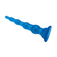 Electric EEL | Blue Line 6.75" Anal Beads With Suction Base