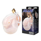 Electric EEL | Blue Line Full Restraint Silicone Cock And Balls Chastity Device 100% Coverage - White