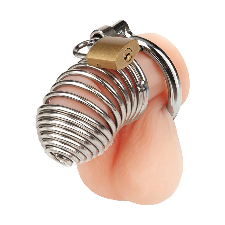 Electric EEL | Blue Line Prisoner Chastity Cock Cage