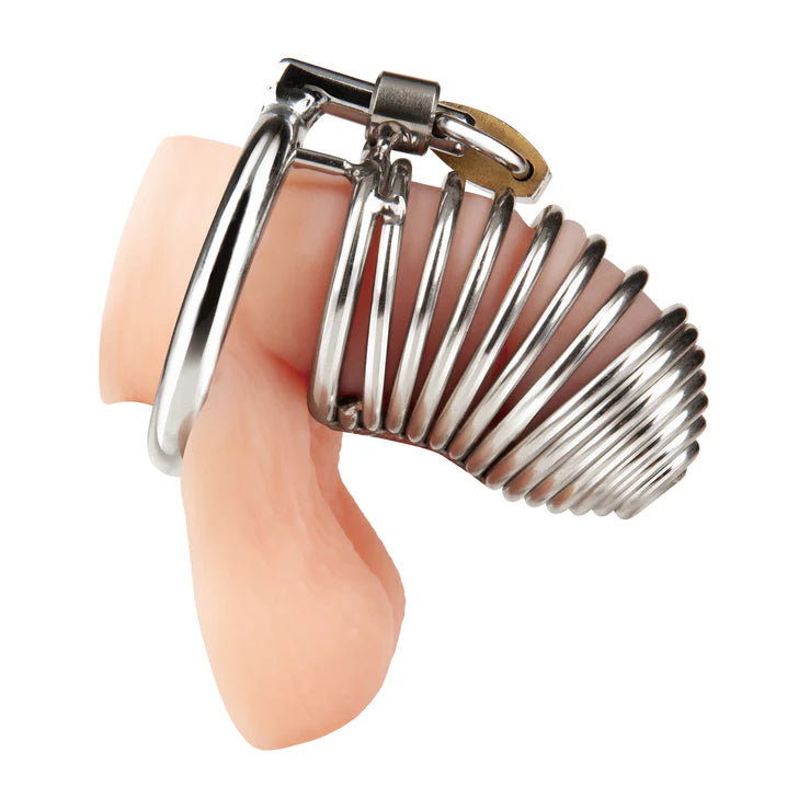 Electric EEL | Blue Line Prisoner Chastity Cock Cage