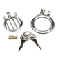 Electric EEL | Blue Line Stainless Steel Inverted Micro Jail Time Chastity Cage