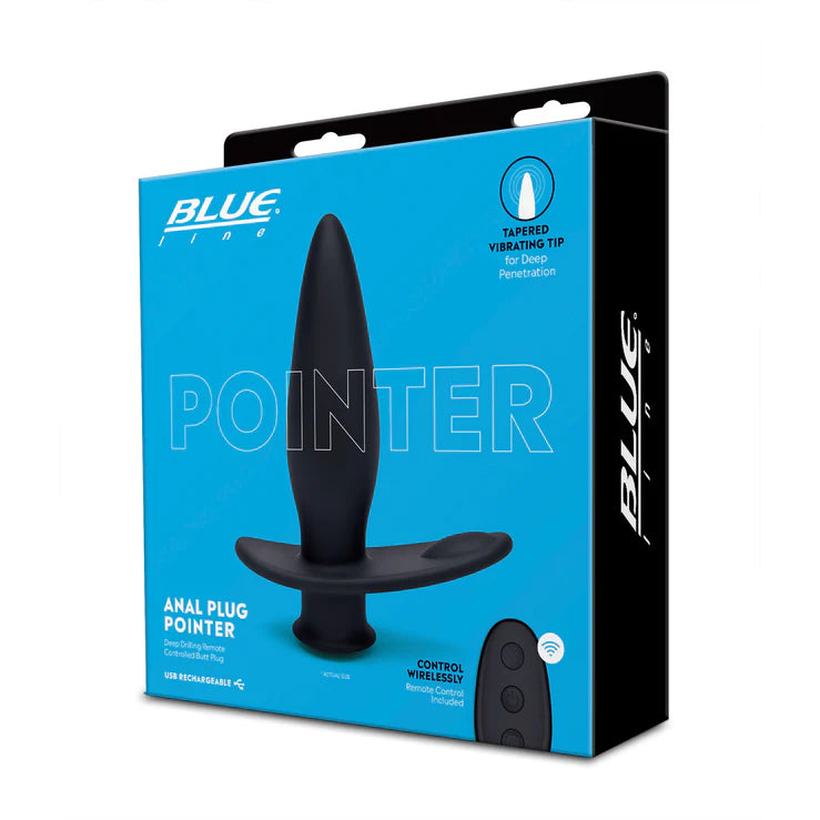 Electric EEL | Blue Line Impaler - Deep Drilling Remote Controlled Butt Plug