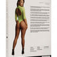 Le Desir Bliss Collection Short Sleeve Teddy Green Size OS