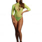 Le Desir Bliss Collection Short Sleeve Teddy Green Size OS