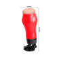 Crazy Bull Stroker Anal "Flora" Red and Black - Masturbator