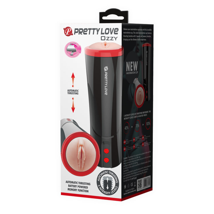 Pretty Love Ozzy Pussy Automactic Thrusting Masturbator with Sexy Talk