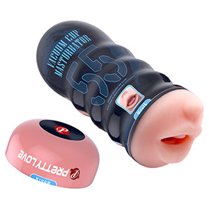 Pretty Love Vacuum Cup Masturbator Mouth