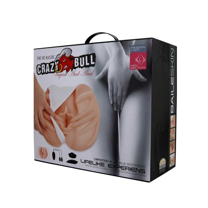 Crazy Bull Vibrating Spread Torso Masturbator