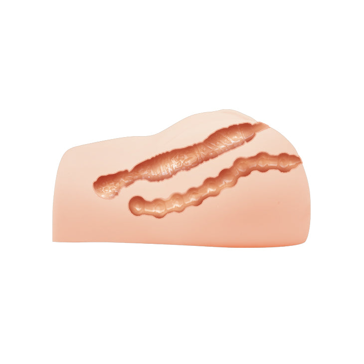 Crazy Bull Vagina And Anal Masturbator Flesh w Vibration 300mm x 185mm x 120mm / 1.1kg