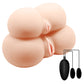 Crazy Bull Double Decker Pussy And Ass Masturbator w Vibration 200mm x 130mm x 160mm / 2kg