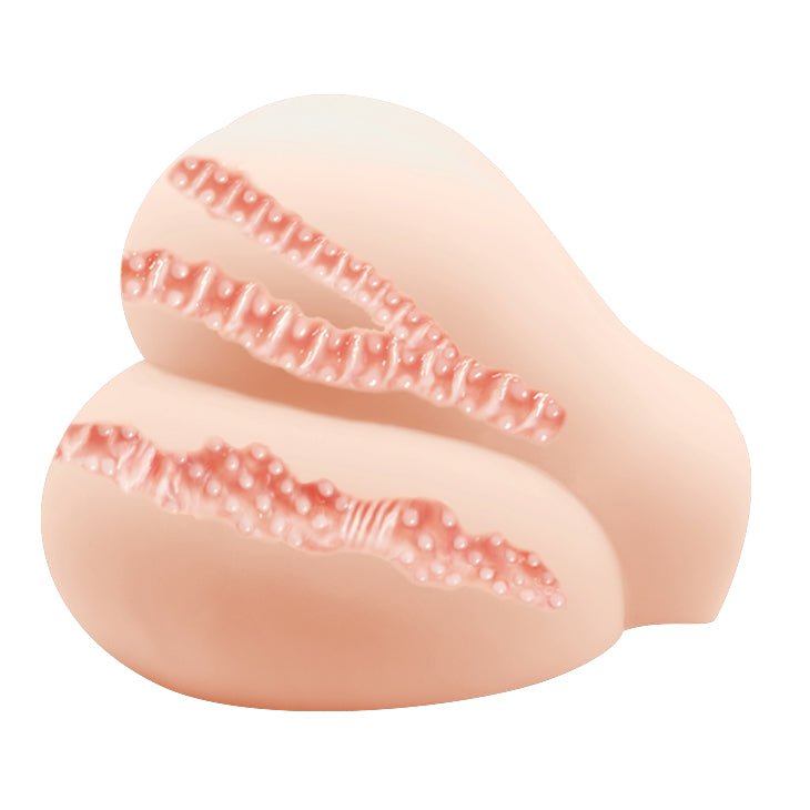 Crazy Bull Double Decker Pussy And Ass Masturbator w Vibration 200mm x 130mm x 160mm / 2kg