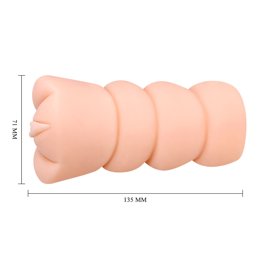 Crazy Bull Water Activated 3D Life-Like Vagina Masturbator Flesh