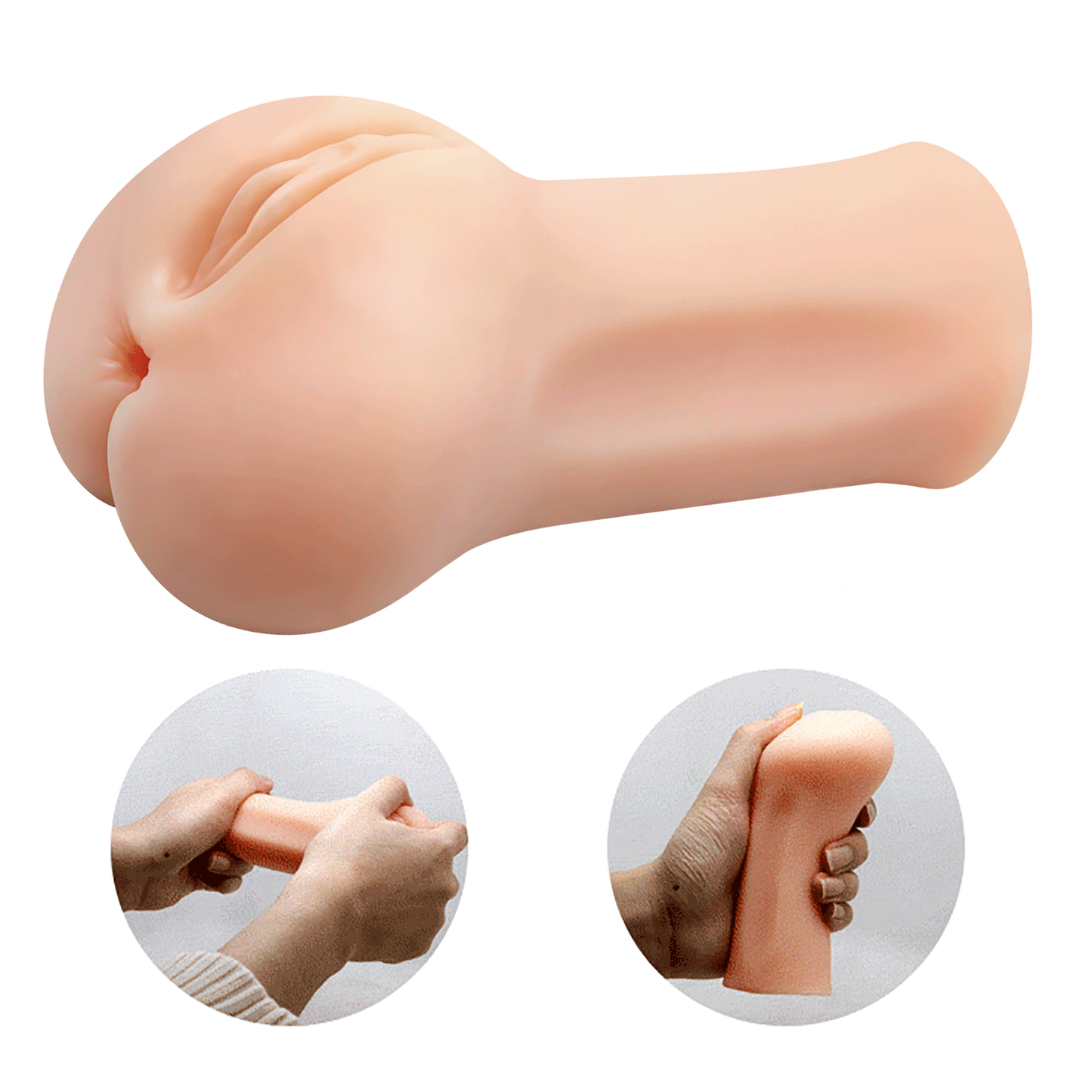 Crazy Bull Modesty Vagina Stroker Masturbator Flesh