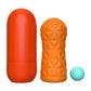 Pretty Love Victoria Cheney Coil & Ball Masturbator Orange