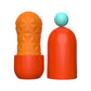 Pretty Love Victoria Cheney Coil & Ball Masturbator Orange