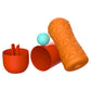 Pretty Love Victoria Cheney Coil & Ball Masturbator Orange