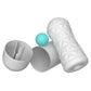 Pretty Love Victoria Cecil Coil & Ball Masturbator White