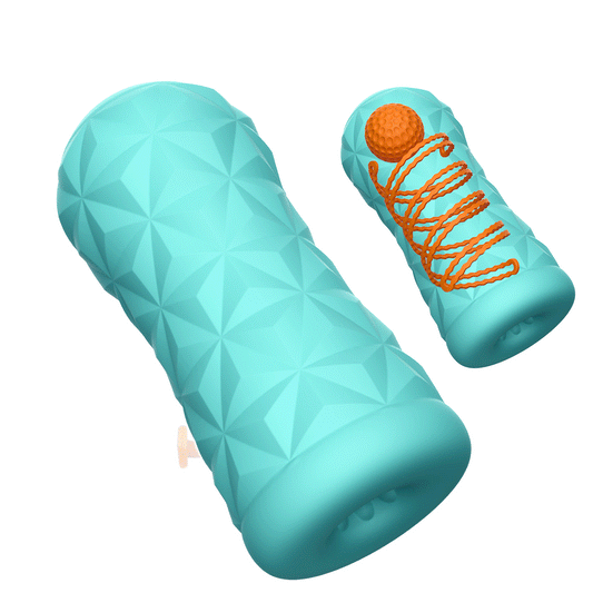 Pretty Love Victoria Caspar Coil & Ball Masturbator Green