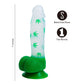 Maia Toys | Maia LEIF - Clear/Green 17.8cm Leaf Print Dong