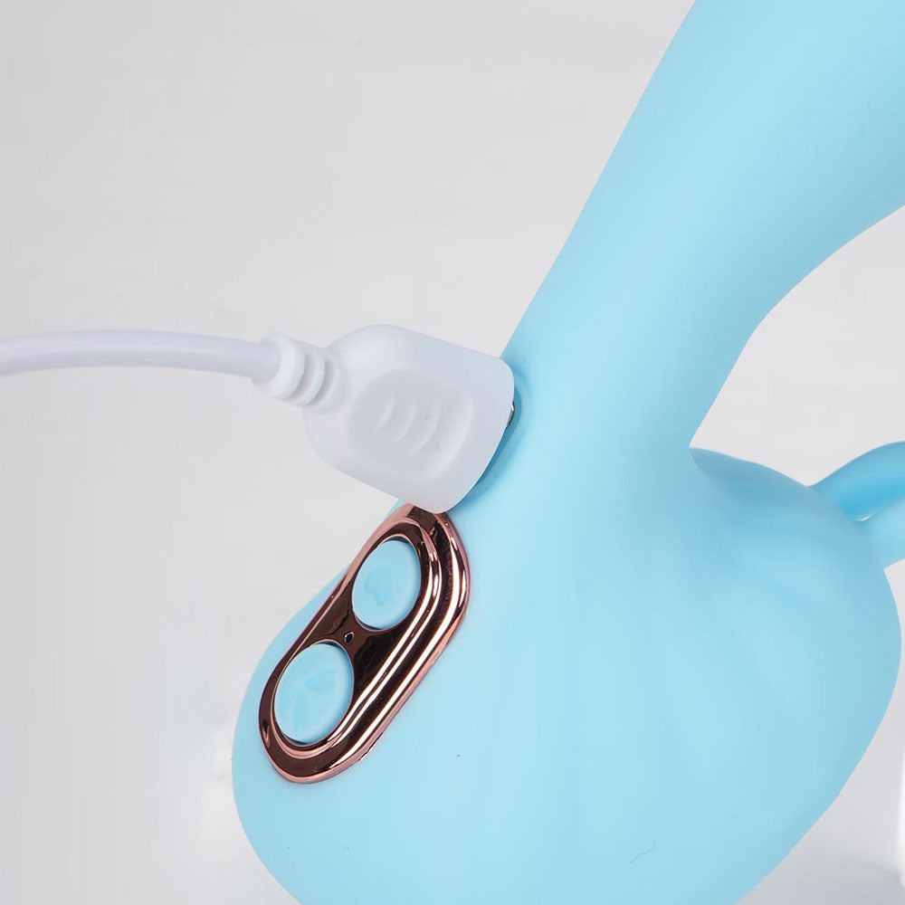 Maia Toys | Maia AVERI - 10 Function Dual Vibrator Stimulator - Blue