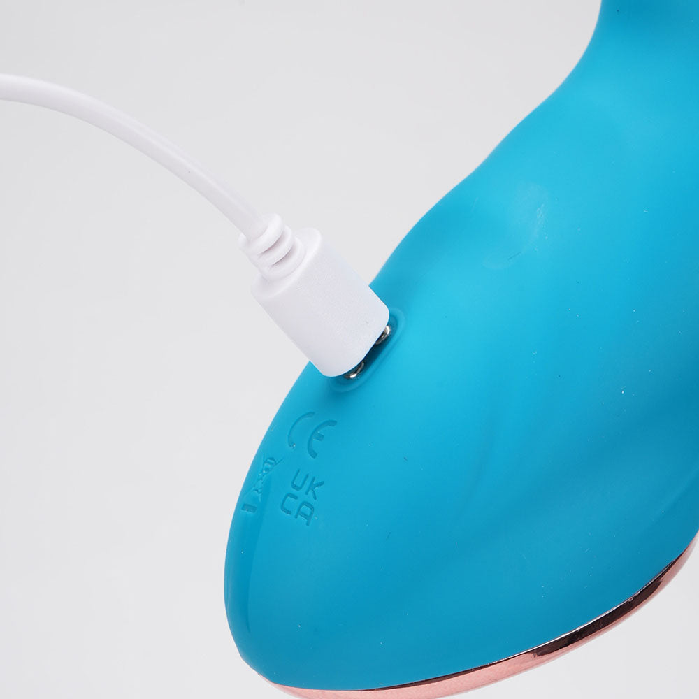 Maia Toys | Maia KENNEDI - Blue 23.5cm Triple Stimulating Vibrator