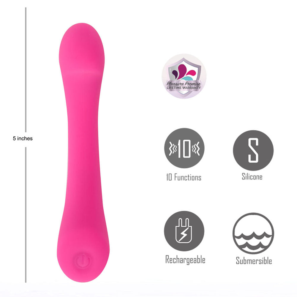 Maia Toys | Maia KENNA - Pink 12.7cm G-Spot Vibrator