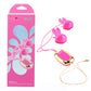 Maia Toys | Maia MOLLI - Pink Vibrating Nipple Clamps & Necklace